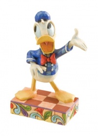Disney Traditions by Jim Shore 4011751 Donald Duck Personality Pose Figurine 4-1/2-Inch Disney Traditions by Jim Shore 4011751 Donald Duck Personality Pose Figurine 4-1/2-Inch