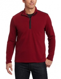 Calvin Klein Sportswear Men's Long Sleeve 1/4 Zip Interlock Mock Neck Calvin Klein Sportswear Men's Long Sleeve 1/4 Zip Interlock Mock Neck