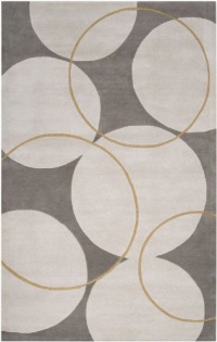 Area Rug 2x3 Rectangle Contemporary Gray Color - Surya Goa Rug from RugPal Area Rug 2x3 Rectangle Contemporary Gray Color - Surya Goa Rug from RugPal