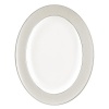 Monique Lhuillier for Royal Doulton ?toile Platinum 13-1/2-Inch Platter