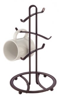 InterDesign York Lyra Mug Holder, Bronze InterDesign York Lyra Mug Holder, Bronze