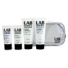 Lab Series Deluxe Shave Set: Face Scrub 100ml + Shave Cream 100ml + Post Shave 50ml + Moisture Gel 50ml + Bag 4pcs+1bag