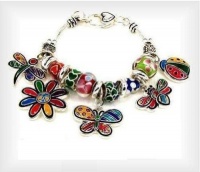 Bracelets Romero Britto New Day Pandora Style Bracelet OB02903ASMUL Bracelets Romero Britto New Day Pandora Style Bracelet OB02903ASMUL