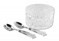 Godinger Dublin 3-Piece Crystal Salad Set Godinger Dublin 3-Piece Crystal Salad Set