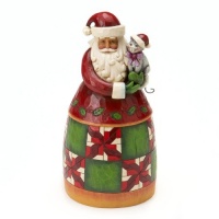 Jim Shore Heartwood Creek Santa Classic Santa Holding Cat Figurine 8-3/4-Inch Jim Shore Heartwood Creek Santa Classic Santa Holding Cat Figurine 8-3/4-Inch