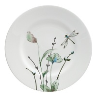 Muted shades of blues and greens with touches of platinum show nature at its finest. Elegant and unique, this fine bone china makes fine dining occasions even more spectacular. Muted shades of blues and greens with touches of platinum show nature at its finest. Elegant and unique, this fine bone china makes fine dining occasions even more spectacular.