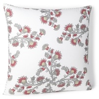 Dress your bed in this antique-inspired pattern from JR by John Robshaw. Delicate flowers infused with bright hints of pink and yellow enliven any bedroom décor. Dress your bed in this antique-inspired pattern from JR by John Robshaw. Delicate flowers infused with bright hints of pink and yellow enliven any bedroom décor.