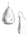 Robert Lee Morris Soho's designs are always wholly modern, and these silver plated drop earrings extend the collection's coolly architectural aesthetic.