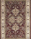 Dalyn Rugs Jewel JW13 Burgundy Hand Tufted Rug, 9-Feet 6-Inch by 13-Feet 6