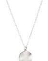 gorjana Chloe Sterling Silver Large Irregular Charm Disc Necklace