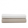 Barbara Barry Perfect Pleat Silver Birch KING Fitted Sheet