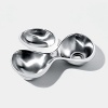 Sectioned Babyboop set is a chic and stylish way to display hors-d'oeuvres at your next dinner party.