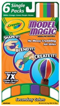 Crayola Model Magic Single Packs Secondary Colors Crayola Model Magic Single Packs Secondary Colors