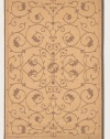 Couristan 1583/3000 Recife Veranda 2-Feet by 3-Feet 7-Inch Rug, Natural