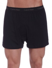 Calvin Klein Men's 2-Pack Knit Boxer,Black,Large Calvin Klein Men's 2-Pack Knit Boxer,Black,Large