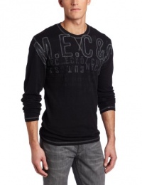 Marc Ecko Cut & Sew Men's Captain Of Industry Thermal Shirt Marc Ecko Cut & Sew Men's Captain Of Industry Thermal Shirt