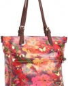 The SAK Top Zip 1000037122 Tote,Scarlet Flower Power,One Size