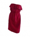 Juicy Couture Zip Ruffled Halter Dress Pink
