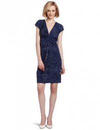 BCBGMAXAZRIA Women's Laila Twist Front Wrap Dress BCBGMAXAZRIA Women's Laila Twist Front Wrap Dress