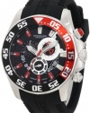 Stuhrling Original Men's 287A.331664 Nautical Nautico Sport Swiss Quartz Multi-Function Black Watch