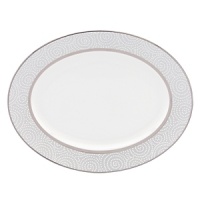 Lenox Pearl Beads 13 Oval Platter Lenox Pearl Beads 13 Oval Platter