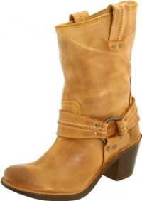 FRYE Women's Carmen Harness Short Boot,Tan,9 M US FRYE Women's Carmen Harness Short Boot,Tan,9 M US
