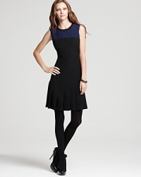 Fashion-forward and feminine, this Aqua pleated dress is the perfect choice for workdays and weeknights when client dinners call. Master the look with opaque tights and fall's must-have booties. Fashion-forward and feminine, this Aqua pleated dress is the perfect choice for workdays and weeknights when client dinners call. Master the look with opaque tights and fall's must-have booties.