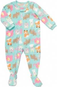 Carter's Baby Girls One-piece Polyester Micro Fleece Daydreaming Animals Footed Blanket Sleeper Pajamas (12 Months) Carter's Baby Girls One-piece Polyester Micro Fleece Daydreaming Animals Footed Blanket Sleeper Pajamas (12 Months)