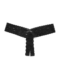 Spice things up with Hanky Panky's low-rise, split thong lingerie. Style 481001. Spice things up with Hanky Panky's low-rise, split thong lingerie. Style 481001.