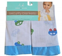 Aden by aden + anais 2 Pack Security Blankets, Kai Guy Cars