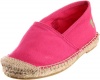 Polo by Ralph Lauren Bowman Espadrille Flat (Toddler/Little Kid/Big Kid),Accent Pink,2.5 M US Little Kid
