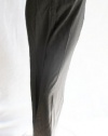 Jones New York Womens Black Multi Classic Fit Straight Leg Pants 14