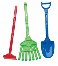 3 PIECE TOY GARDEN TOOLS 3 PIECE TOY GARDEN TOOLS