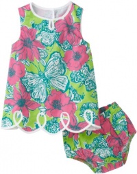 Lilly Pulitzer Baby-Girls Newborn Lilly Loopy Shift Dress, New Green Bloomin Cacoonin, 3-6 Months Lilly Pulitzer Baby-Girls Newborn Lilly Loopy Shift Dress, New Green Bloomin Cacoonin, 3-6 Months