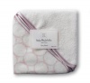 SwaddleDesigns Organic Cotton Baby Washcloth Set - Pastel Pink Mod Circles on Ivory
