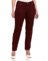 Seven7 Women's Plus-Size Color Skiny S Pocket Pant