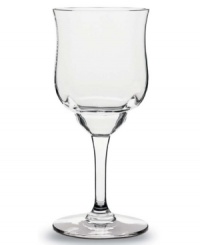 The Baccarat Capri stemware collection has a classic hourglass shape that will subtly encourage the leisurely pace of your meal, so you can concentrate on what matters most. With a gorgeous crystal-clear sparkle bred from fine craftsmanship and inspired design, this wine glass will bring out the natural beauty in the full colors of all your favorite wines. The Baccarat Capri stemware collection has a classic hourglass shape that will subtly encourage the leisurely pace of your meal, so you can concentrate on what matters most. With a gorgeous crystal-clear sparkle bred from fine craftsmanship and inspired design, this wine glass will bring out the natural beauty in the full colors of all your favorite wines.