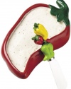 Boston Warehouse Chili Pepper Dip Bowl and Spreader Set