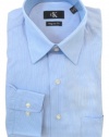 Calvin Klein L/S Blue Striped Dress Shirt