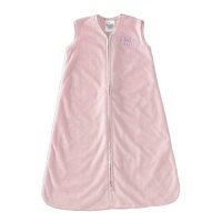 HALO Sleepsack Wearable Blanket Deluxe Velboa, Pale Pink, Medium