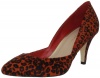 LOEFFLER RANDALL Women's Tamsin-HC Pump,Red Leopard,7 M US