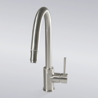 Decor Star TRG01-TB Euro Modern Contemporary 16 Pull Out Spout Kitchen Sink Faucet Brushed Nickel Decor Star TRG01-TB Euro Modern Contemporary 16 Pull Out Spout Kitchen Sink Faucet Brushed Nickel