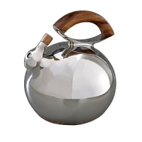 This wonderful kettle, created by award-winning designer Lou Henry, serves as a modern centerpiece for the style-savvy kitchen, and it's every bit as sturdy and functional as it is fabulous. This wonderful kettle, created by award-winning designer Lou Henry, serves as a modern centerpiece for the style-savvy kitchen, and it's every bit as sturdy and functional as it is fabulous.