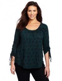 Lucky Brand Women's Plus-Size Chantilly Hera Top Lucky Brand Women's Plus-Size Chantilly Hera Top