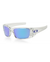 The idea behind Oakley's Fuel Cell is unflinching with a smooth look. The style was designed for the people who refuse to walk through life, but rather stomp through it and leave their footprints. The polycarbonate, mirrored lenses feature optical precision and impact resistance. The frames feature the durable all-day comfort of lightweight, stress resistant O Matter frame material, Oakley's Three-Point Fit that holds lenses in precise optical alignment. The idea behind Oakley's Fuel Cell is unflinching with a smooth look. The style was designed for the people who refuse to walk through life, but rather stomp through it and leave their footprints. The polycarbonate, mirrored lenses feature optical precision and impact resistance. The frames feature the durable all-day comfort of lightweight, stress resistant O Matter frame material, Oakley's Three-Point Fit that holds lenses in precise optical alignment.