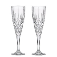 Gorham Lady Anne Signature Crystal Flute Pair Gorham Lady Anne Signature Crystal Flute Pair