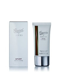 Gucci by Gucci Pour Homme Sport, the fresh new addition to the iconic franchise, was created specifically for the active, on the go Gucci man. He aspires to a casual, clean fragrance that is easy to wear for his active, outdoor moments. Characterized as burst of citrus freshness, followed by a bright aromatic twist and underlined by a charismatic woody base. Gucci by Gucci Pour Homme Sport, the fresh new addition to the iconic franchise, was created specifically for the active, on the go Gucci man. He aspires to a casual, clean fragrance that is easy to wear for his active, outdoor moments. Characterized as burst of citrus freshness, followed by a bright aromatic twist and underlined by a charismatic woody base.