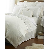 Lauren Suite by Ralph Lauren Paisley Queen Flat Sheet; Cream Lauren Suite by Ralph Lauren Paisley Queen Flat Sheet; Cream