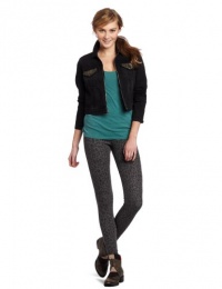 Levi's Juniors Progressive Embellished Trucker Jacket, Worn In Black, Small Levi's Juniors Progressive Embellished Trucker Jacket, Worn In Black, Small