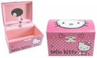 Hello Kitty Paper Jewelry Box W/ Music In Color Box Hello Kitty Paper Jewelry Box W/ Music In Color Box